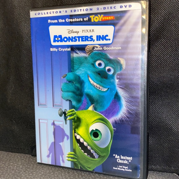 Disney Pixar Monsters, Inc. Collectors Edition 2disc Rated: G (DVD)- used